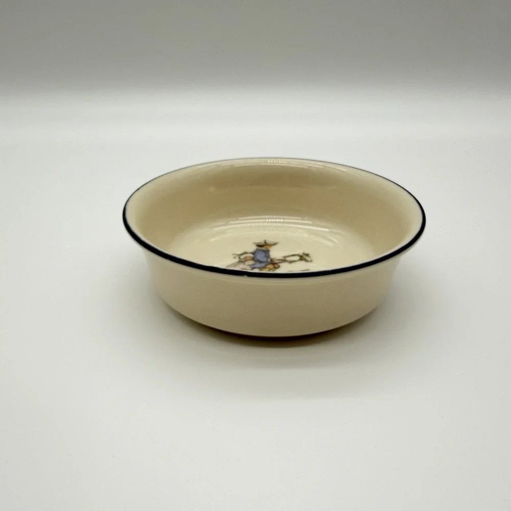Lenox Special Child's Bowl with Children on Stick Pony.